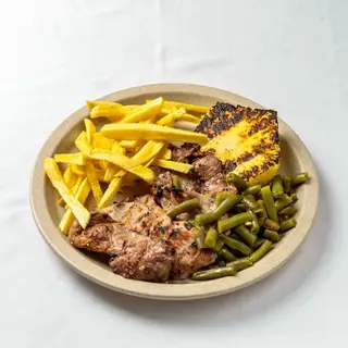 Carne de Porco com Ananás Fresco