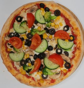 Pizza Wiosenna wegetariańska duża