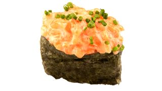 Gunkan łosoś pikantny