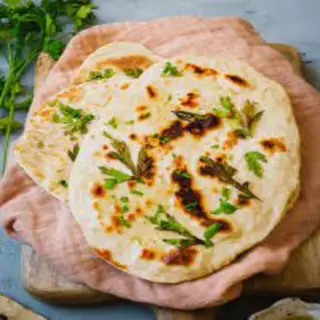 Mint Naan Pan con minta