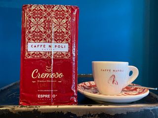 Macinato 1Kg (4x250gr) Caffè Napoli "Cremoso" per moka