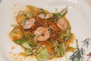 Insalata con gamberi