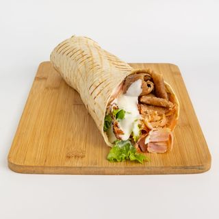 Tortilja chicken kebab