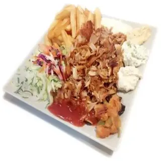 Plato Kebab Completo