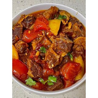 Tender Beef Brisket With Tomatoes