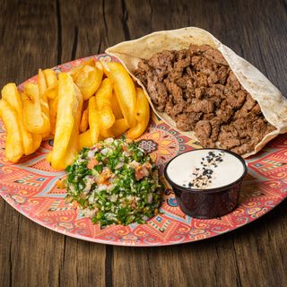 Shawarma de Ternera al Plato