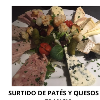 Surtido de patés  de Francia