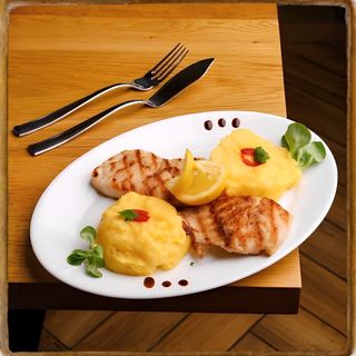 File de salau la gratar - mamaliguta (mujdei)