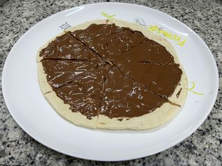 Pizza de Nutella