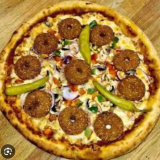 Pizza falafel