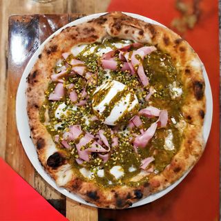 Mortadella e pistacchio