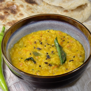Vegan dal tadka