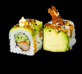 Crisp prawn teriyaki