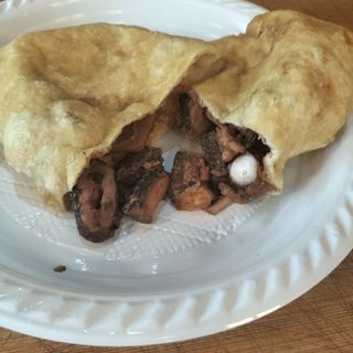 Panzerotto guazzetto di mare 