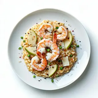065. Risotto con gamberi