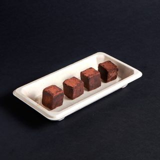 Trufas de Yuzu y chocolate.