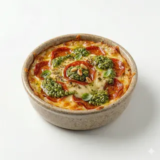 Provolone Con Peperoni