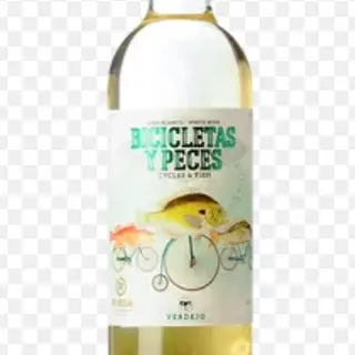 Vino Blanco Bicicletas Y Peces