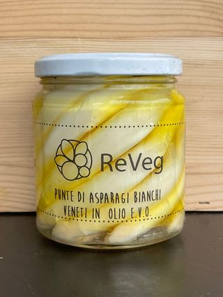 Punte di asparagi bianchi veneti in olio evo 290gr
