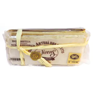 Pack 3 Turrones 200g Duro, Blando y Yema Vicens Pack 600 Gr.