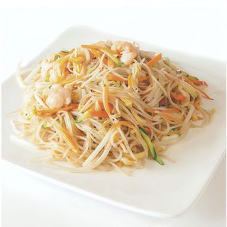 47.Spaghetti di riso gamberi