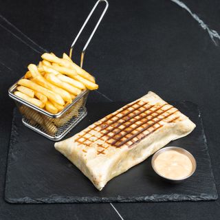 Taco de carne picada