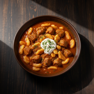 Tocăniță de porc cu strapacica