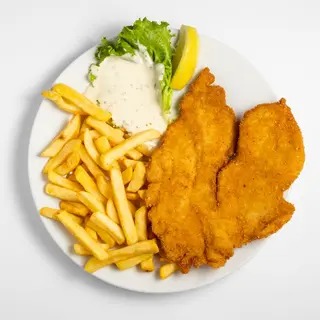 Pileći bečki, pomes, tartar