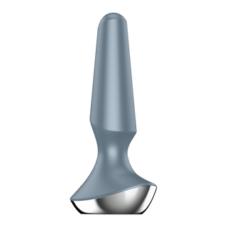 Satisfyer Plug-Ilicious 2 Gris Vibrador 2 Motores Y 12 Modoss