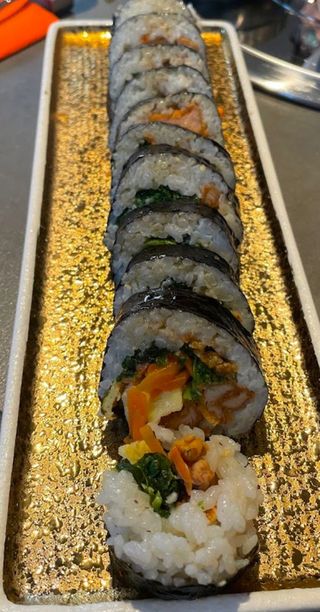 33 Pollo fritto kimbap