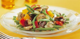 Mérou Sauté aux Légumes