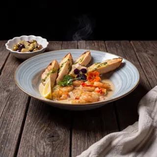 Creveti parmigiano