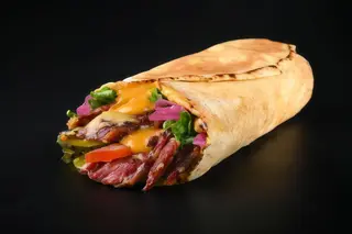 Шаурма з яловичим пастрамі 