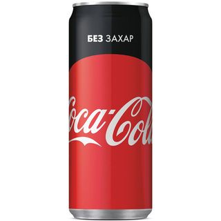 Кока Кола зеро кен (330мл)