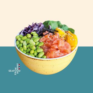 Salmon mango Pokè