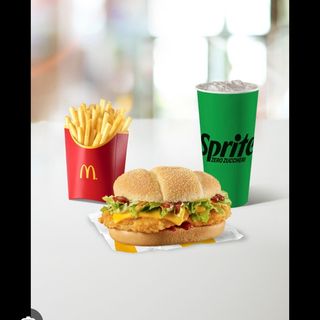 Menù burger di pesce