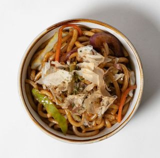 Yaki Udon Con Gambas