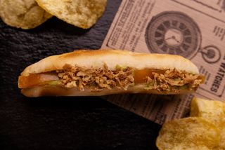 66 Aguacate Con Tomate Y Cebolla Crujiente