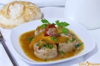 Solomillo De Cerdo Con Manzana Y Cebolla Caramelizada