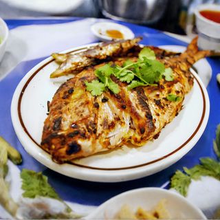 კობრი გრილზე