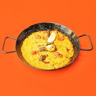 Paella di carne