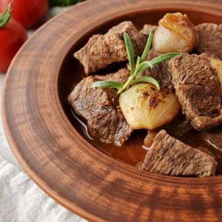 Мясо по гречески