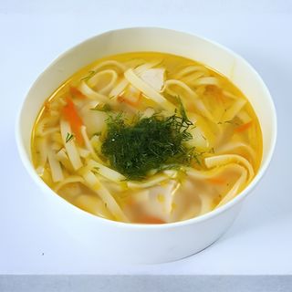 Суп-лапша с цыпленком