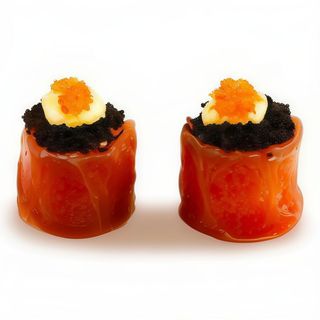 359 Gunkan De Tobiko Negro Y Atún (2 Uds.)