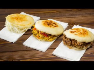 Arepa de ternera