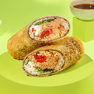 Roll Wrap Somon Teriyaki