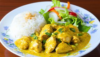 Kurczak w żółtym curry 350g