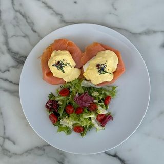 Huevo Benedict salmon/Egg Benedict salmon