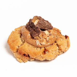 Cookie Twix, caramelo salado y chocolate