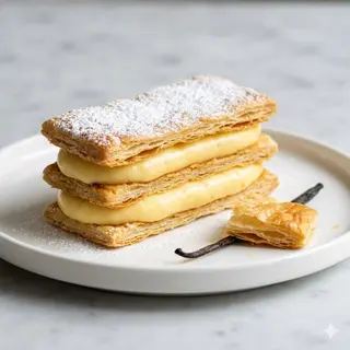 Millefoglie crema